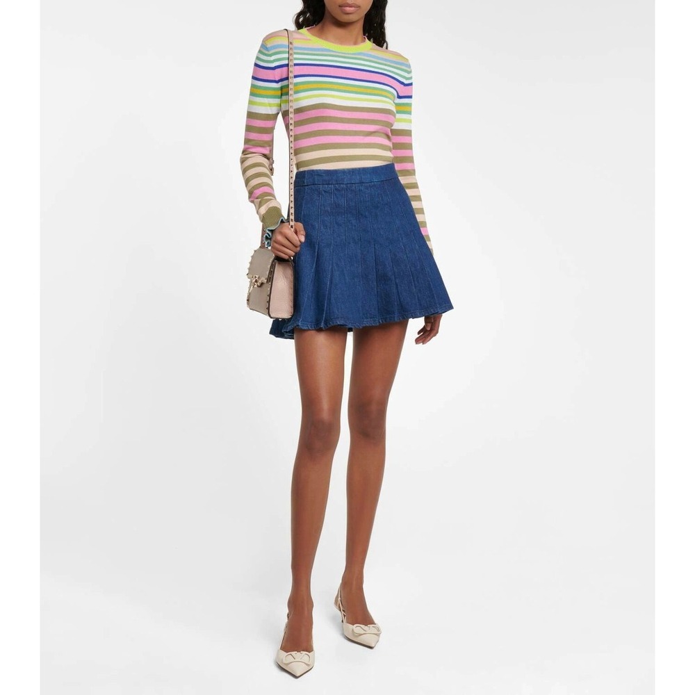 RED Valentino Cotton and wool-blend sweater Size XS